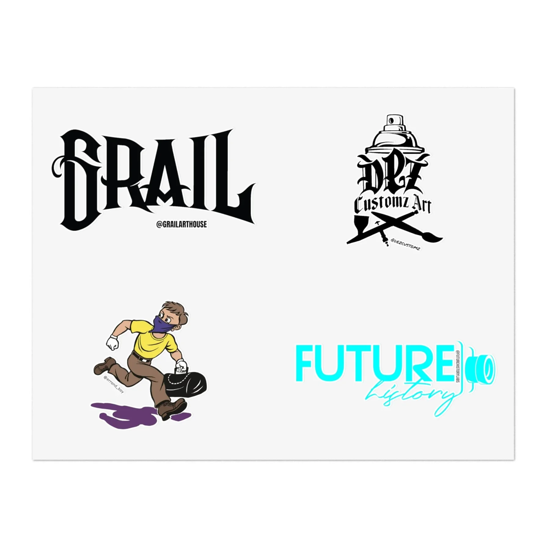Grail Sticker Pack 1