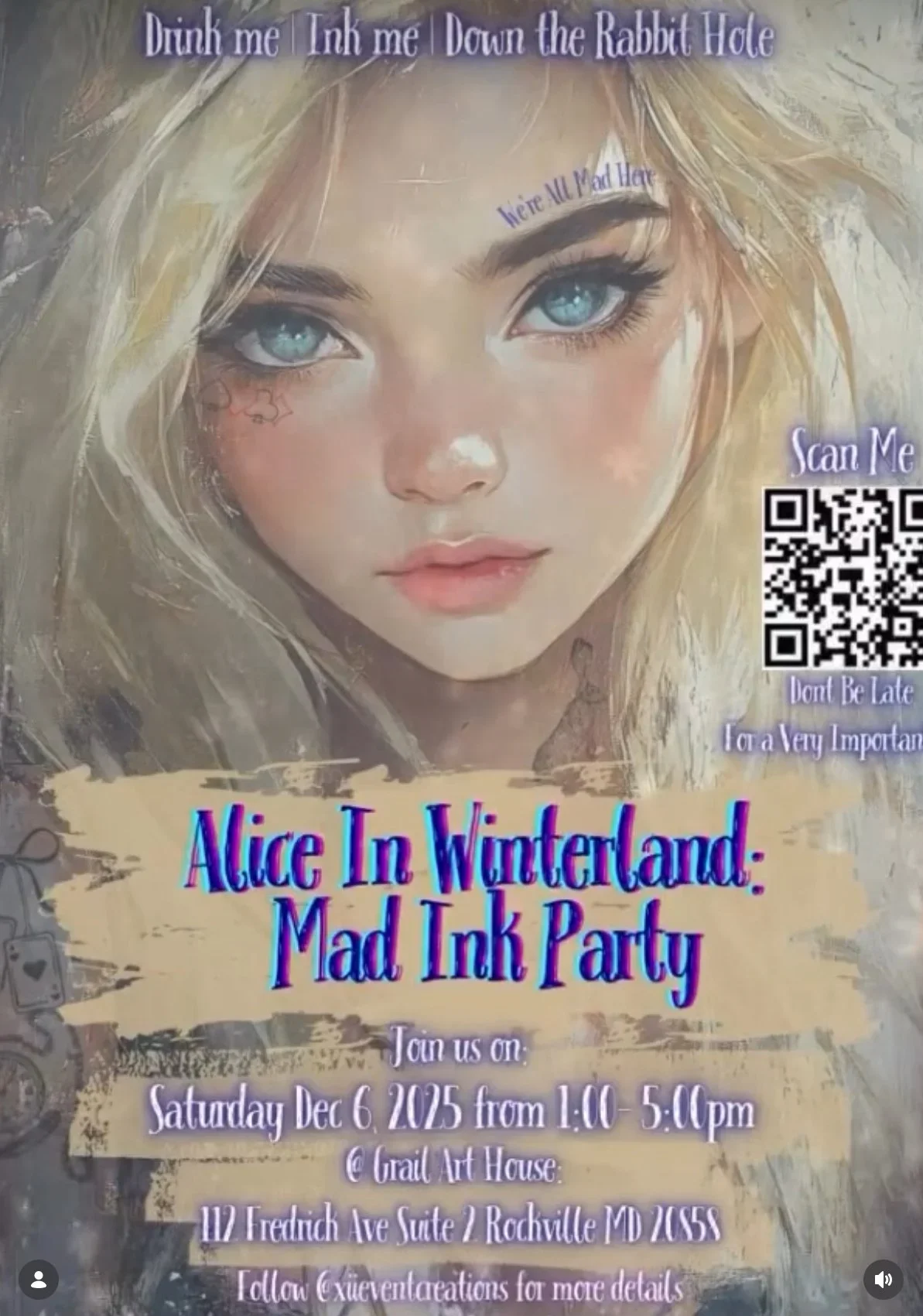 Alice in Winterland: Mad Ink Party